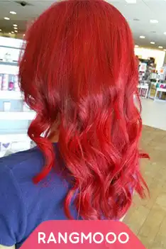 رنگ موی قرمز سوماقی دوماسی