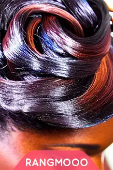 رنگ موی آبنوسی(بلوطی تیره) مارال