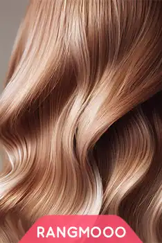 رنگ موی بلوند تنباکویی روشن مارال