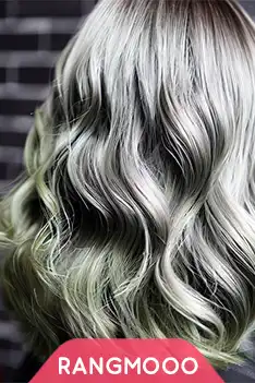 رنگ موی بلوند زیتونی پلاتینه مارال