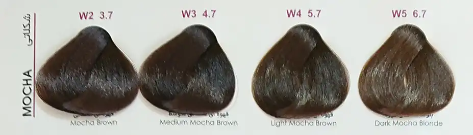 سری شکلاتی رنگ موی ساری sary3