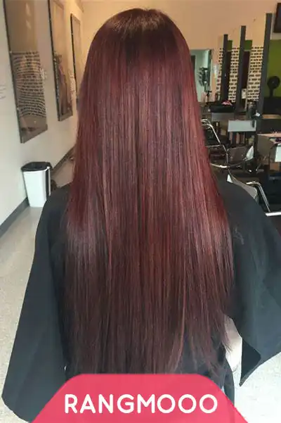 رنگ مو بلوند جگری روشن بیول