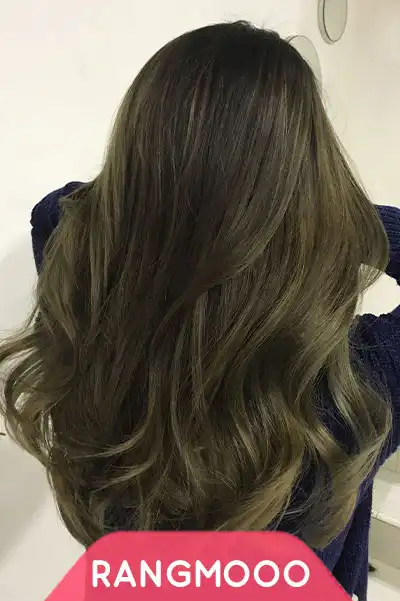 رنگ مو بلوند زیتونی متوسط بیول