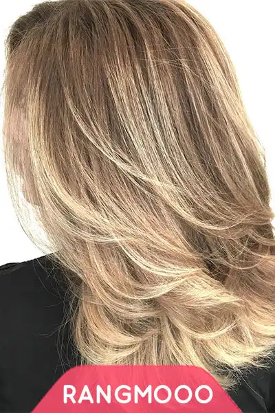 رنگ مو بلوند ماسه ای خیلی روشن بیول