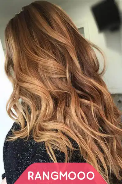 رنگ مو بلوند کاراملی متوسط بیول