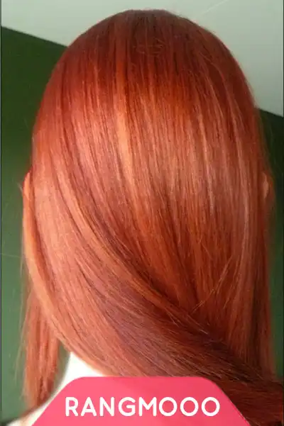 رنگ مو مسی روشن بیول