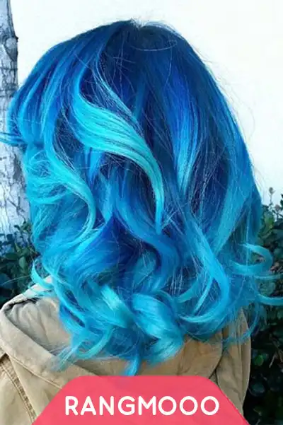 رنگ مو واریاسیون آبی بیول