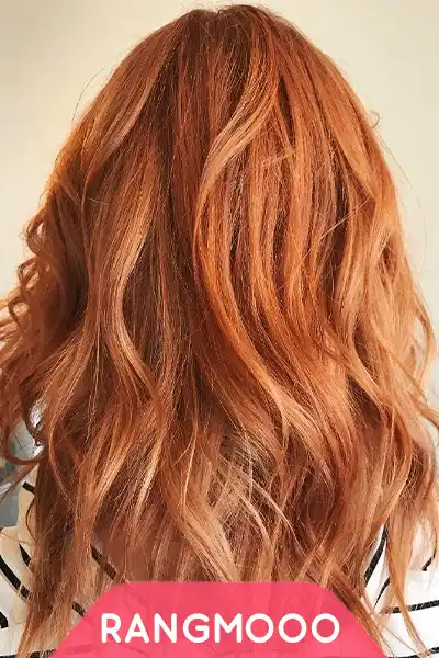 بلوند مسی دارچینی