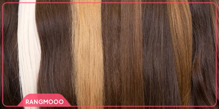 انتخاب رنگ مو بر اساس رنگ طبیعی مو