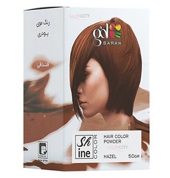 گلباران پودر دکلره 50 گرمی فندقی