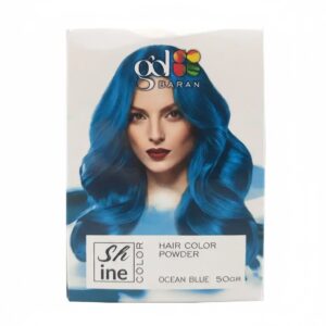 پودر دکلره رنگی گلباران ابی اقیانوسی 50گرمی