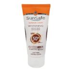 سان سیف ضد افتاب SPF50 رنگی بژ روشن انواع پوست