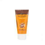 سان سیف ضد افتاب SPF50 فاقد چربی بی رنگ مناسب پوست چرب