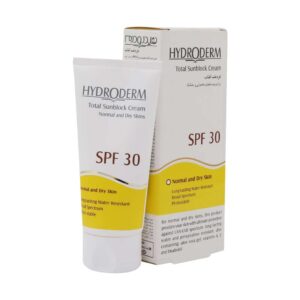 هیدرودرم کرم ضدافتاب SPF30 پوست خشک و معمولی 50 میل