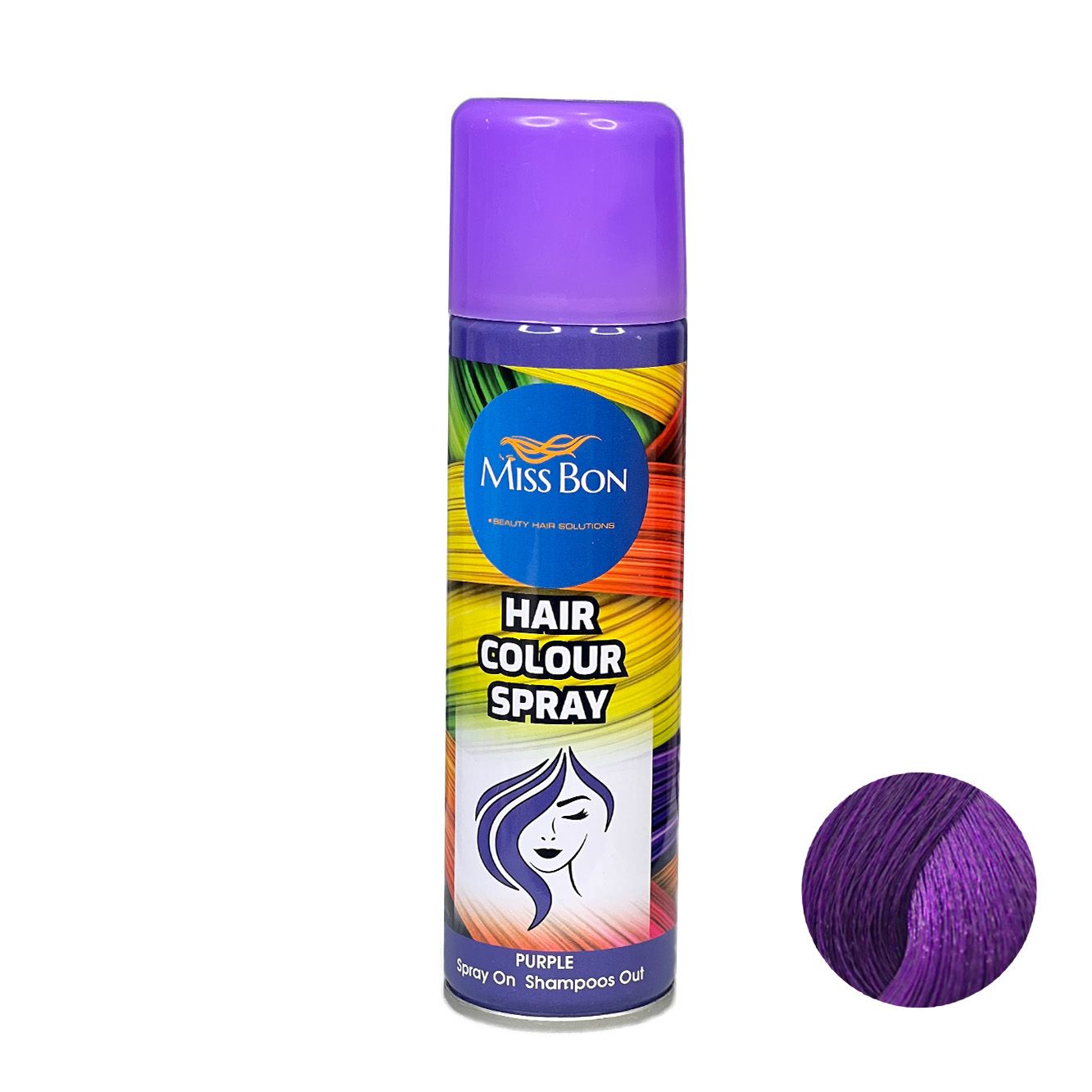 میس بون اسپری رنگی مو purple میس بون اسپری رنگی مو purple