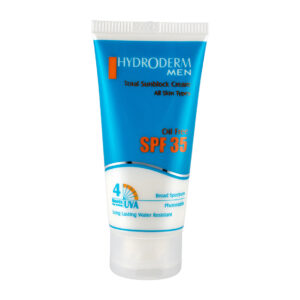 هیدرودرم کرم ضدافتاب SPF35 فاقد چربی اقایان