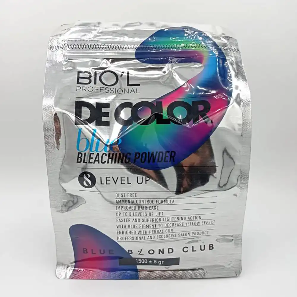 تصویر بیول پودر دکلره پاکتی 1500 گرم ابی 