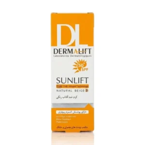 درمالیفت ضدافتاب SPF50 رنگی بژ طبیعی پوست خشک
