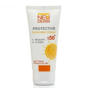 نئودرم ضدافتاب SPF50 بی رنگ انواع پوست پروتکتیو