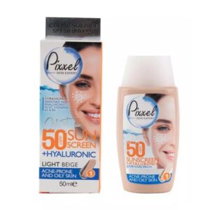 پیکسل ضدافتاب SPF50 بژ روشن پوست چرب