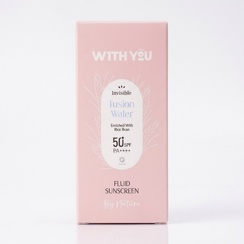 ویت یو ضد افتاب SPF50 بی رنگ فلوئید