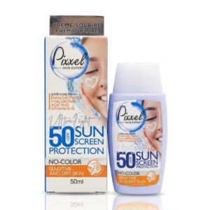 پیکسل ضدافتاب SPF50 بی رنگ انواع پوست