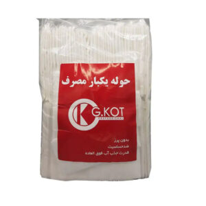 جی کات حوله 40*80 قرمز 100 عددی